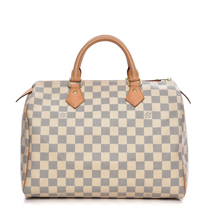 Louis Vuitton Damier Azur Speedy 30 1 of 8
