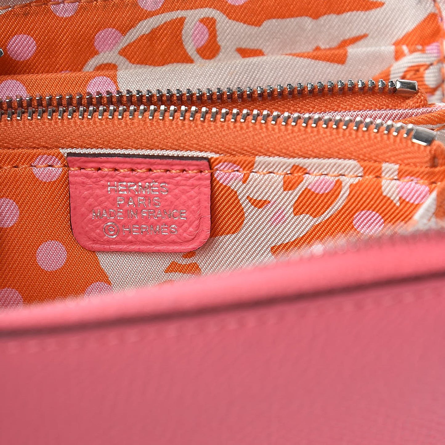 Epsom Silk'In Compact Wallet Rose Azalee