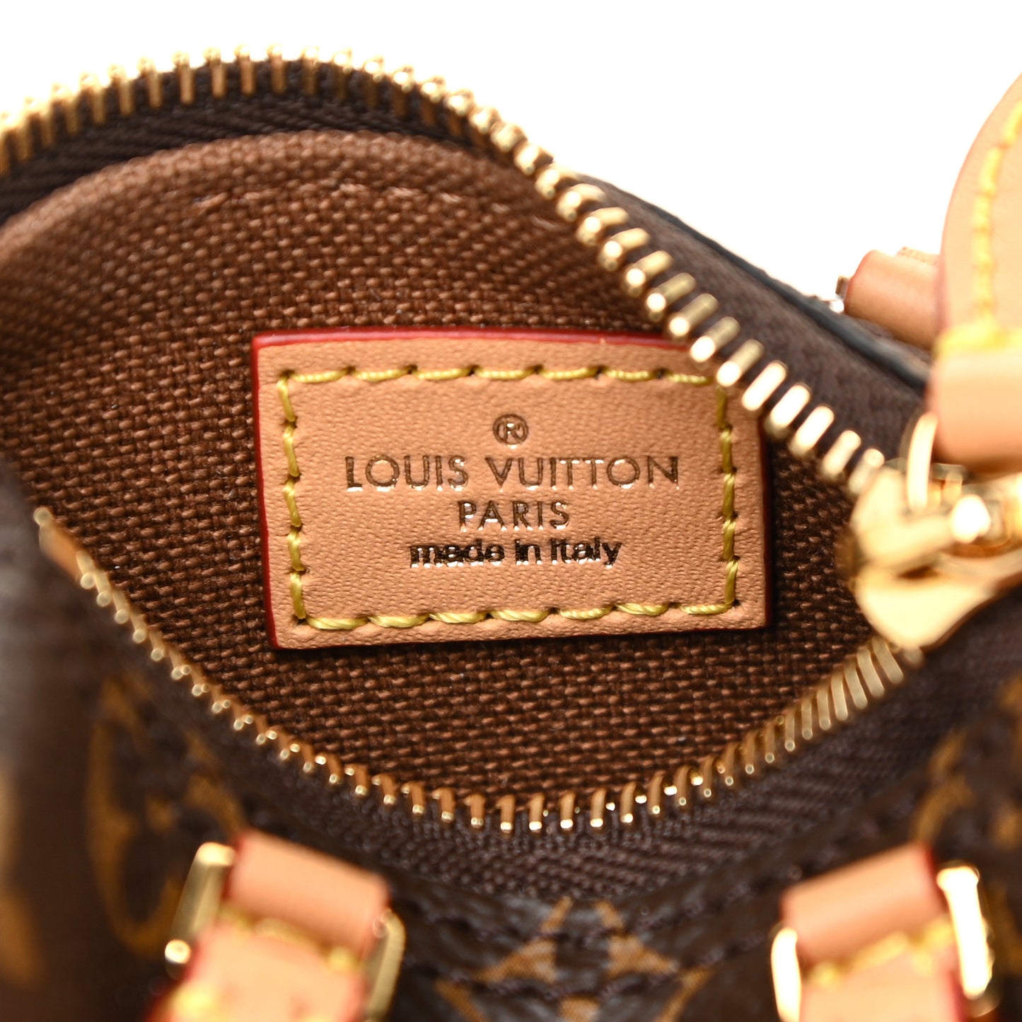 Monogram Micro Speedy Bag Charm