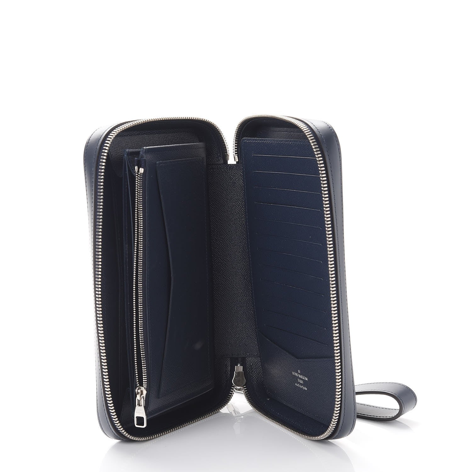 Louis Vuitton Epi Dandy Wallet Blue Marine 5 of 8