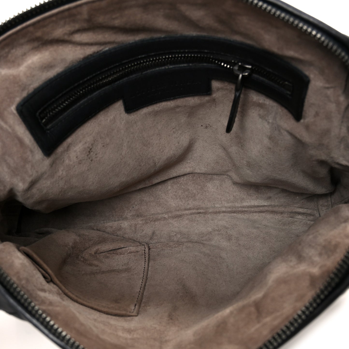 Nappa Intrecciato Nodini Bag Black