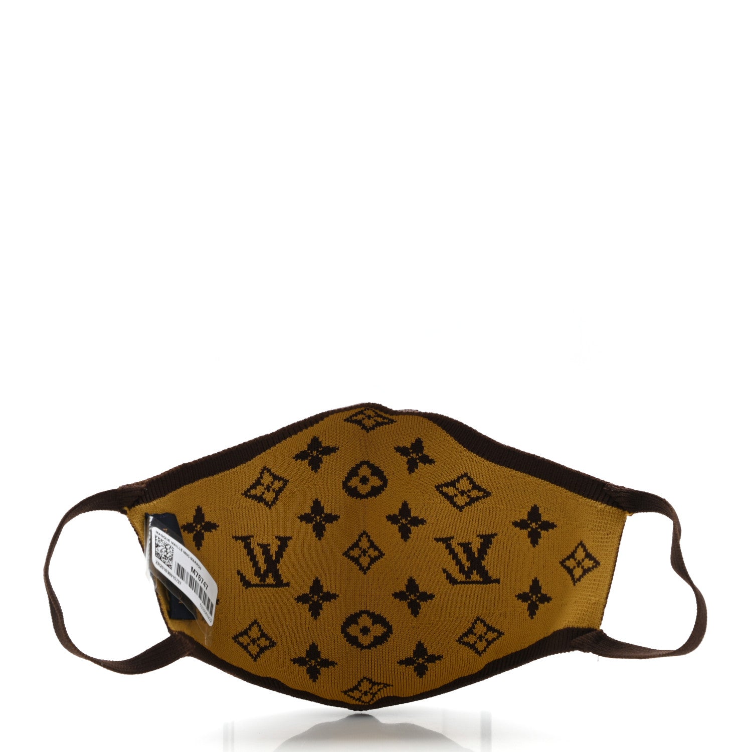 Louis Vuitton Monogram Knit Face Mask Brown 2 of 4
