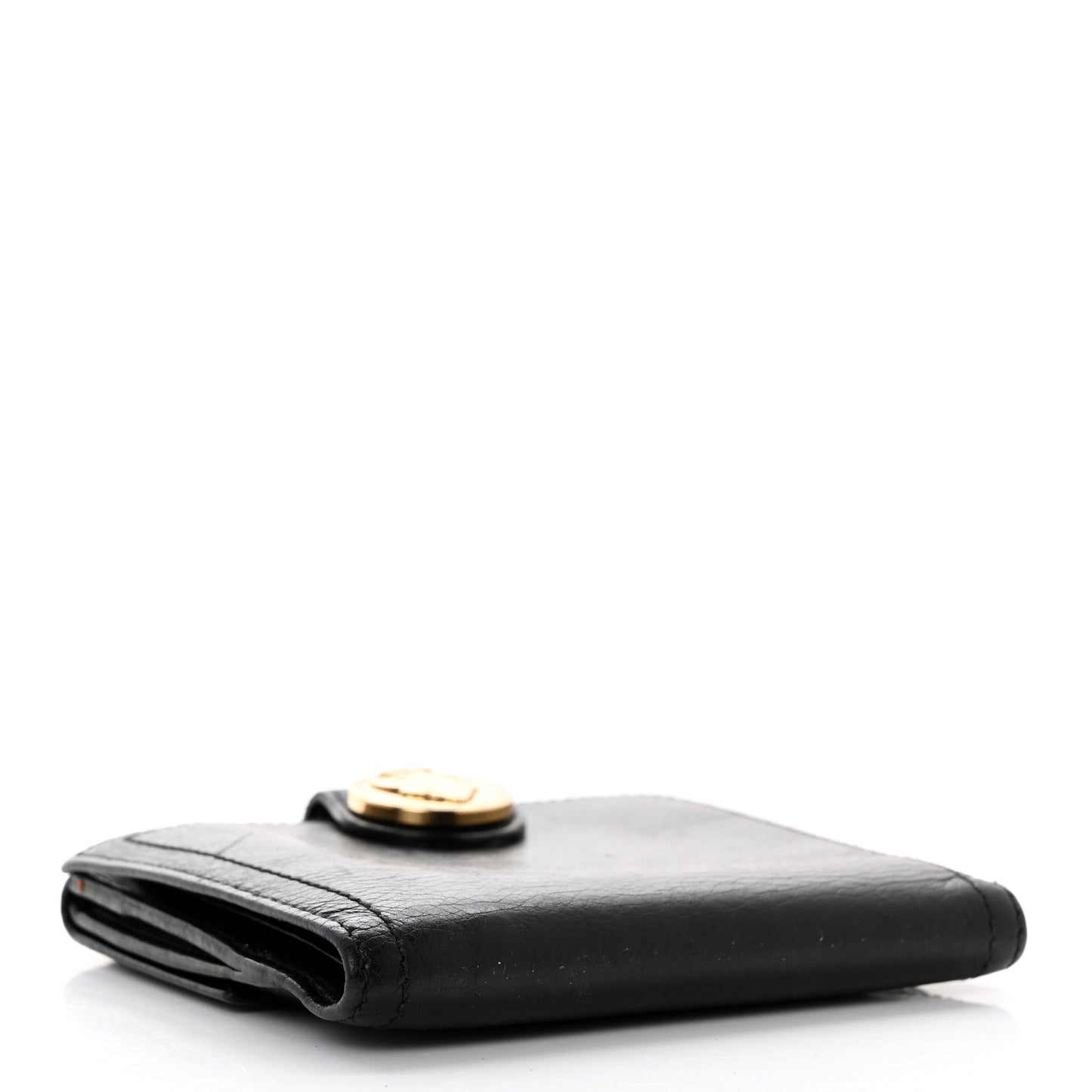 Calfskin Hysteria French Wallet Black