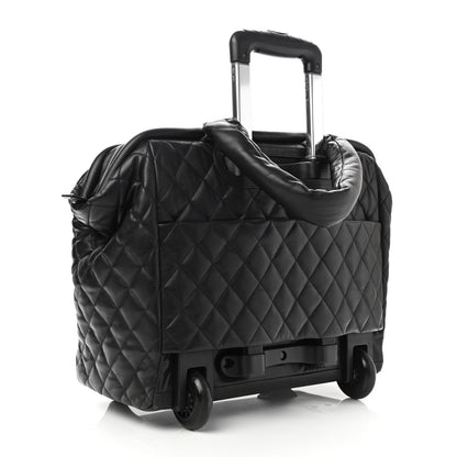 Chanel Caviar Quilted Coco Cocoon Trolley Black 3 of 10