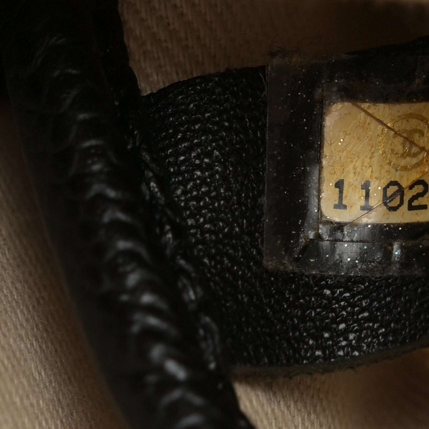 Coated Canvas Le Train Bag Black