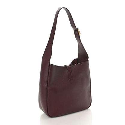 Saint Laurent Smooth Calfskin Small Le 5 A 7 Soft Hobo Rouge Legion 2 of 10