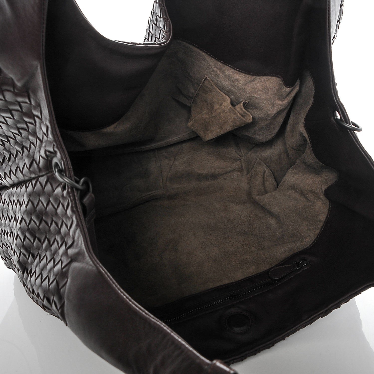 Bottega Veneta Nappa Intrecciato Large Campana Ebano 5 of 7