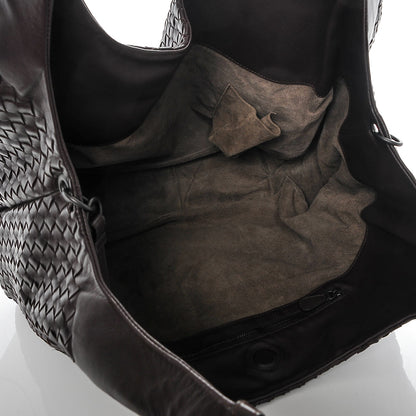 Bottega Veneta Nappa Intrecciato Large Campana Ebano 5 of 7