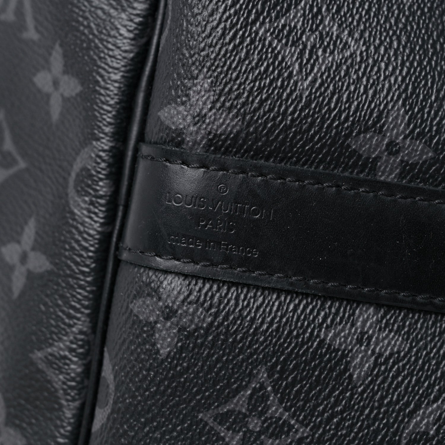 Louis Vuitton Monogram Eclipse Keepall Bandouliere 55 6 of 16