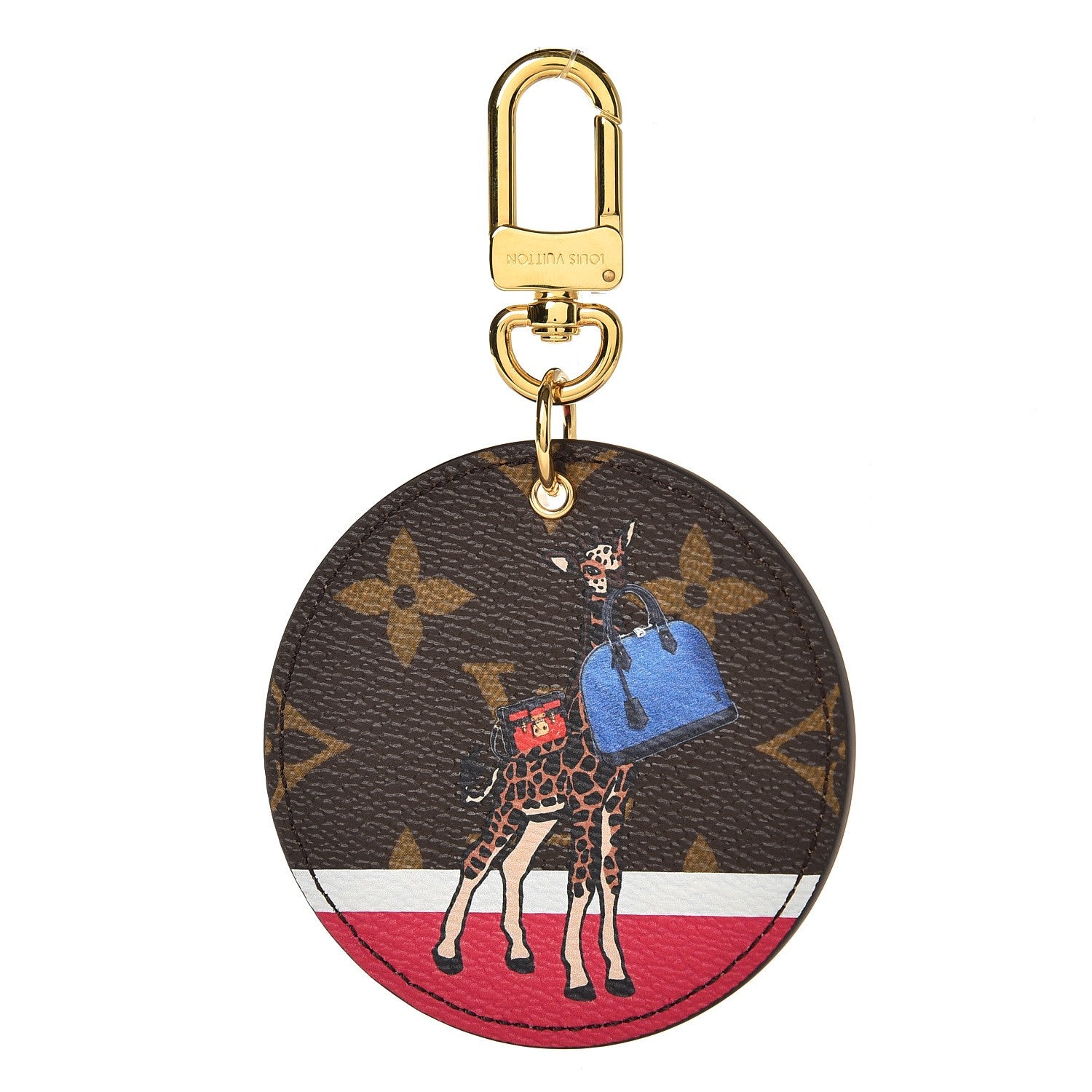 Louis Vuitton Monogram 2017 Christmas Animation Bag Charm Key Holder 1 of 4