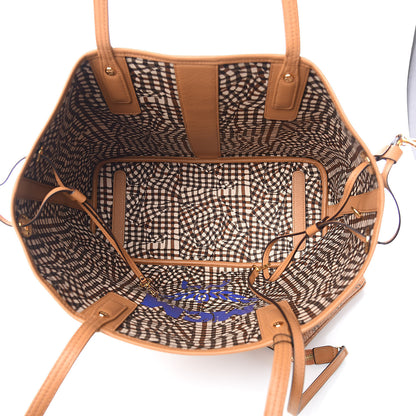 MCM Visetos Medium Liz Reversible Shopper Tote Cognac 10 of 18