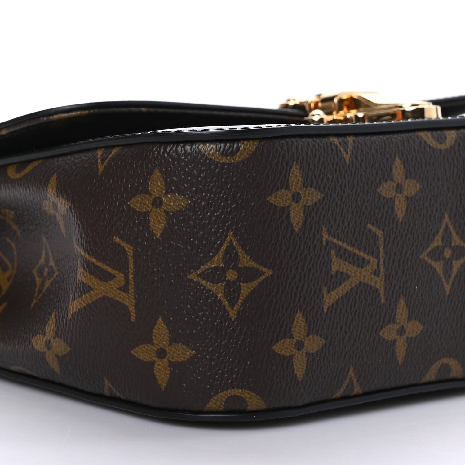 Louis Vuitton Patent Calfskin Monogram Cherrywood BB Black 7 of 8