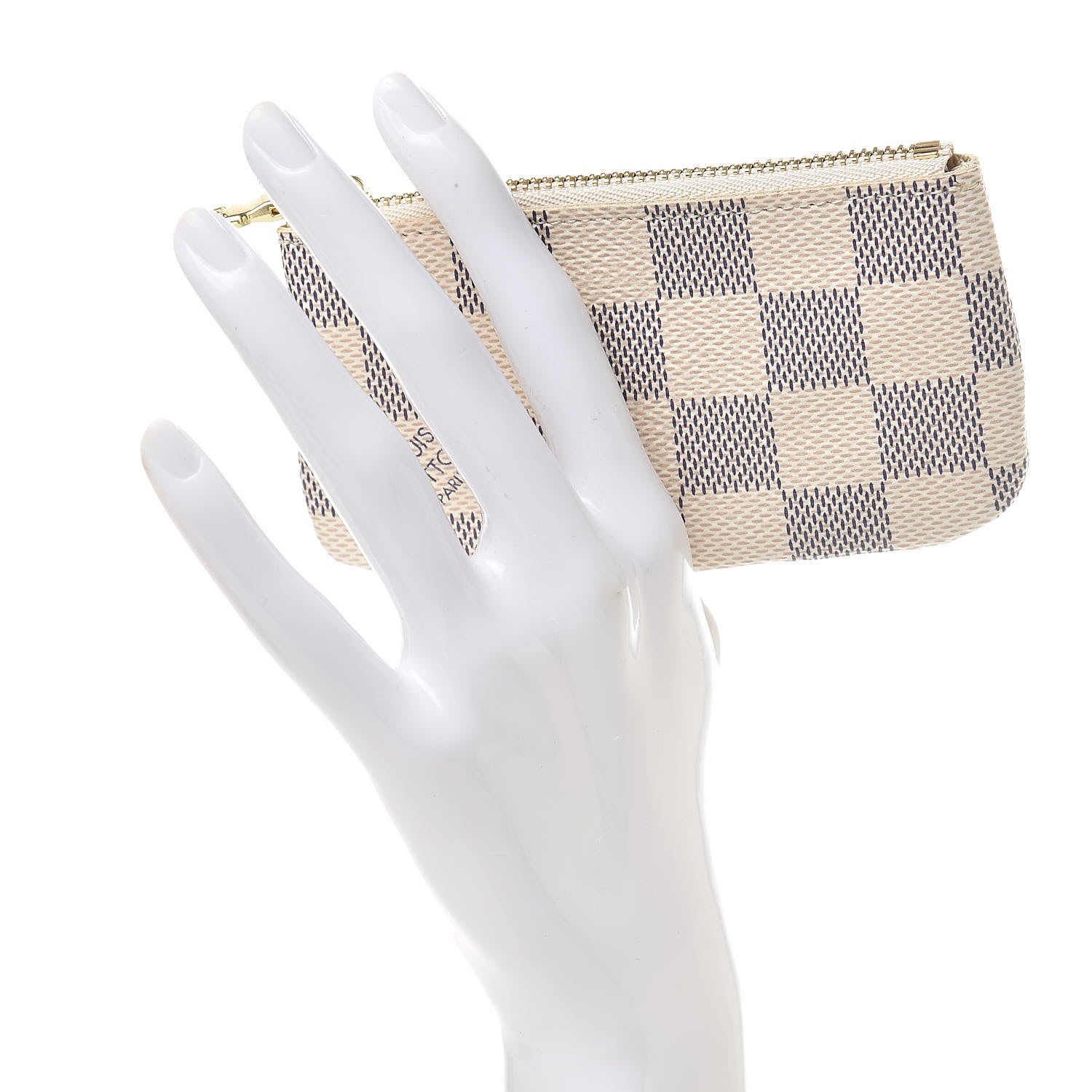 Louis Vuitton Damier Azur Key Pouch 2 of 7