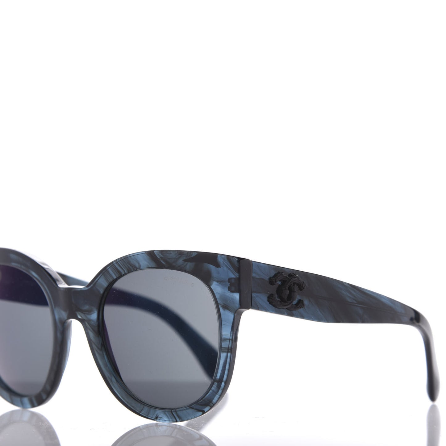 Acetate Butterfly Signature CC Sunglasses 5358 Dark Blue