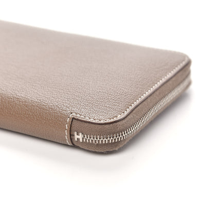 Hermes Chevre Mysore Azap Wallet Etoupe 11 of 12
