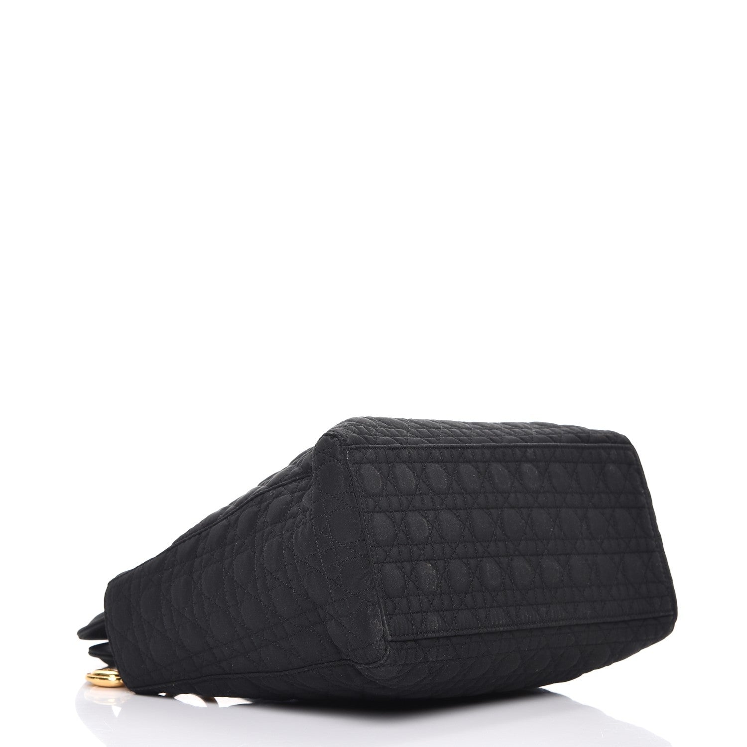 Christian Dior Nylon Cannage Medium Lady Dior Black 4 of 16
