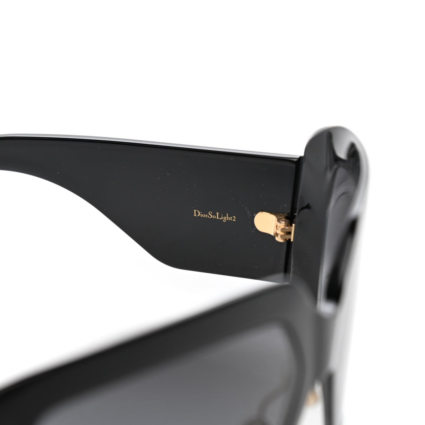 Acetate DiorSo Light 2 Shield Sunglasses Black