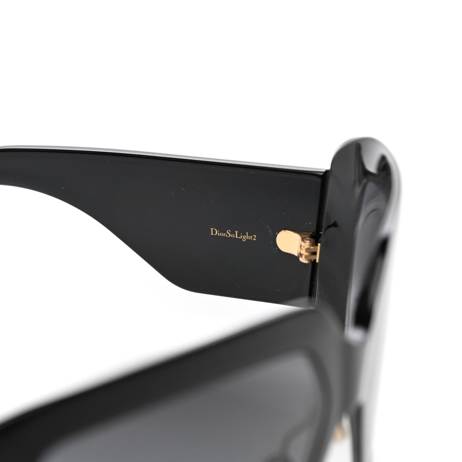 Christian Dior Acetate DiorSo Light 2 Shield Sunglasses Black 5 of 6