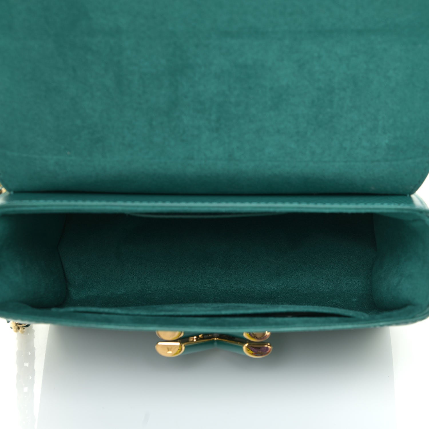 Louis Vuitton Epi Twist Shoulder Bag MM Emeraude 5 of 11