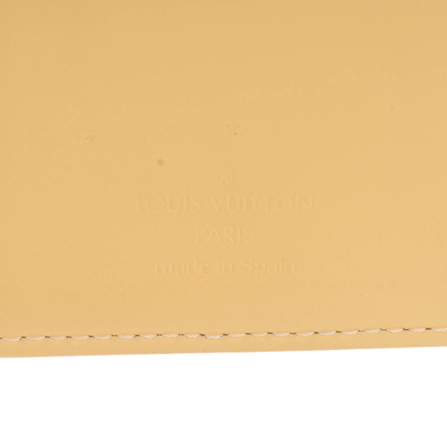 Louis Vuitton Epi Small Ring Agenda Cover Vanilla 6 of 7