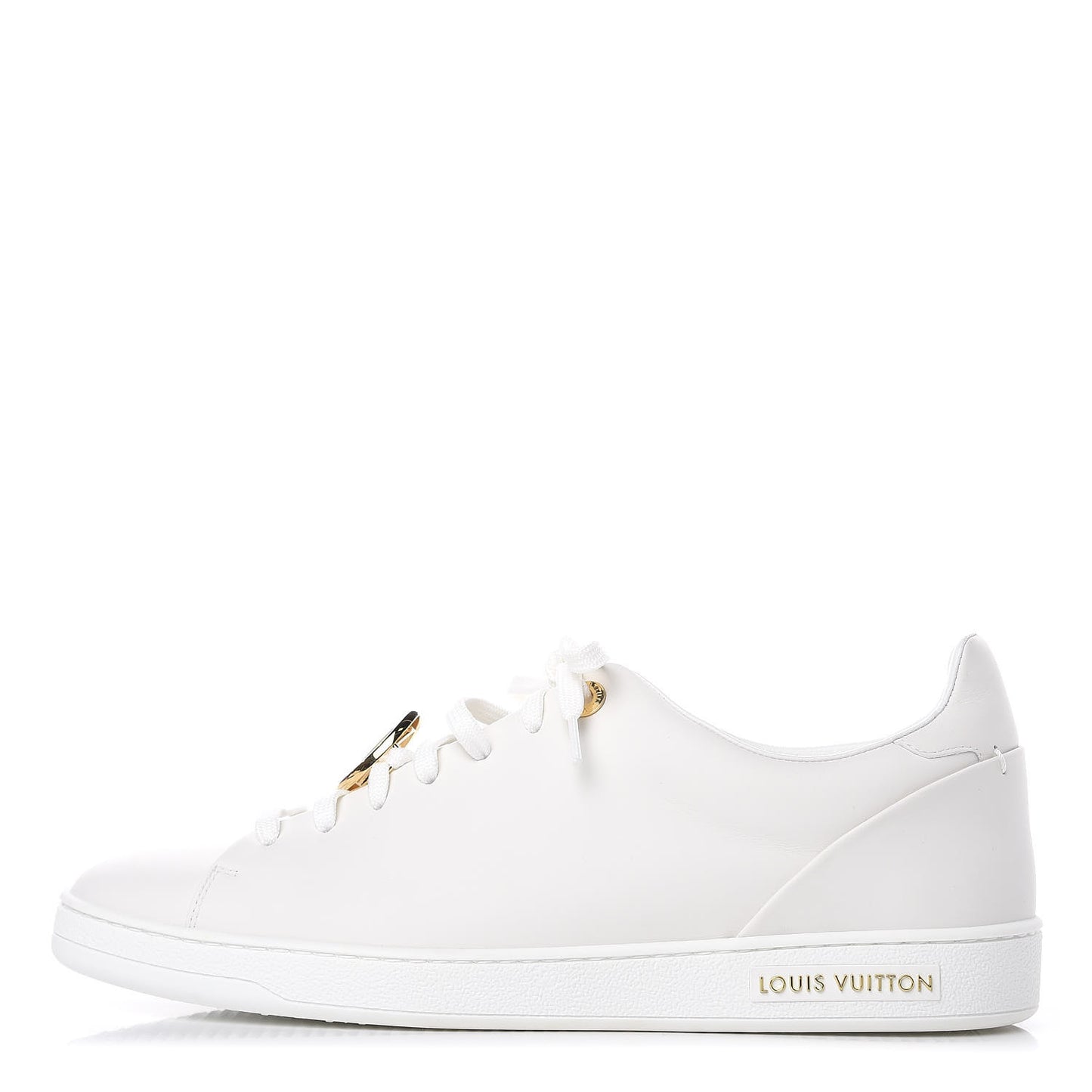 Calfskin Frontrow Sneakers 41 White