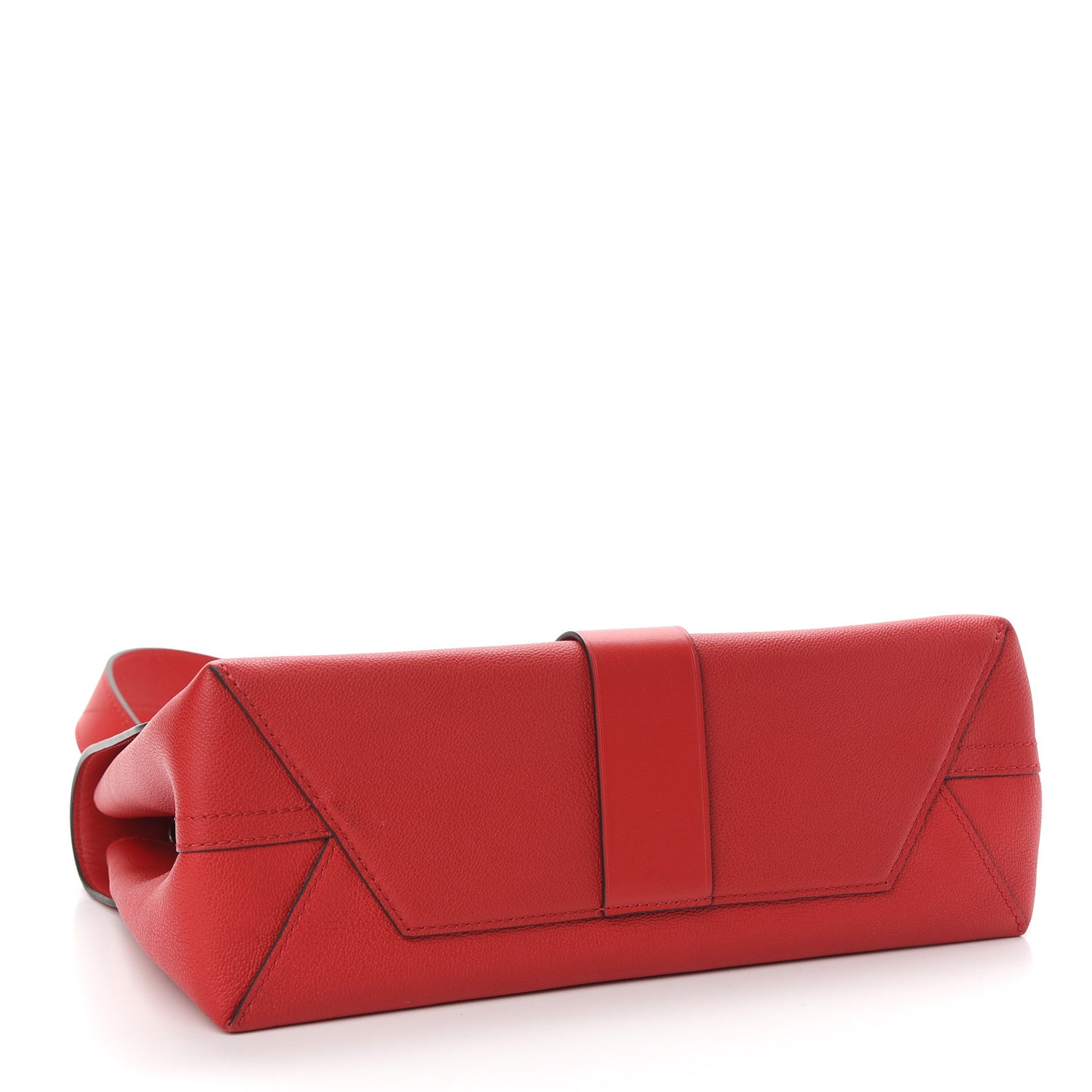 Calfskin Monogram Very One Handle Rubis Red