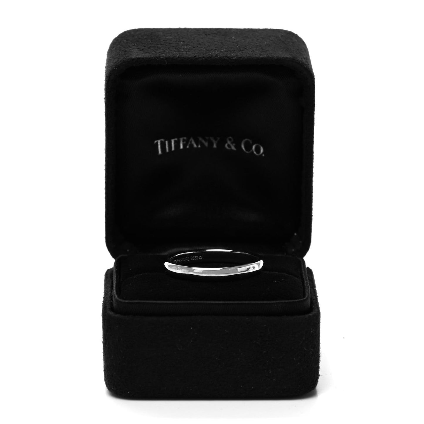 Platinum 3mm Classic Wedding Band Ring 57 8