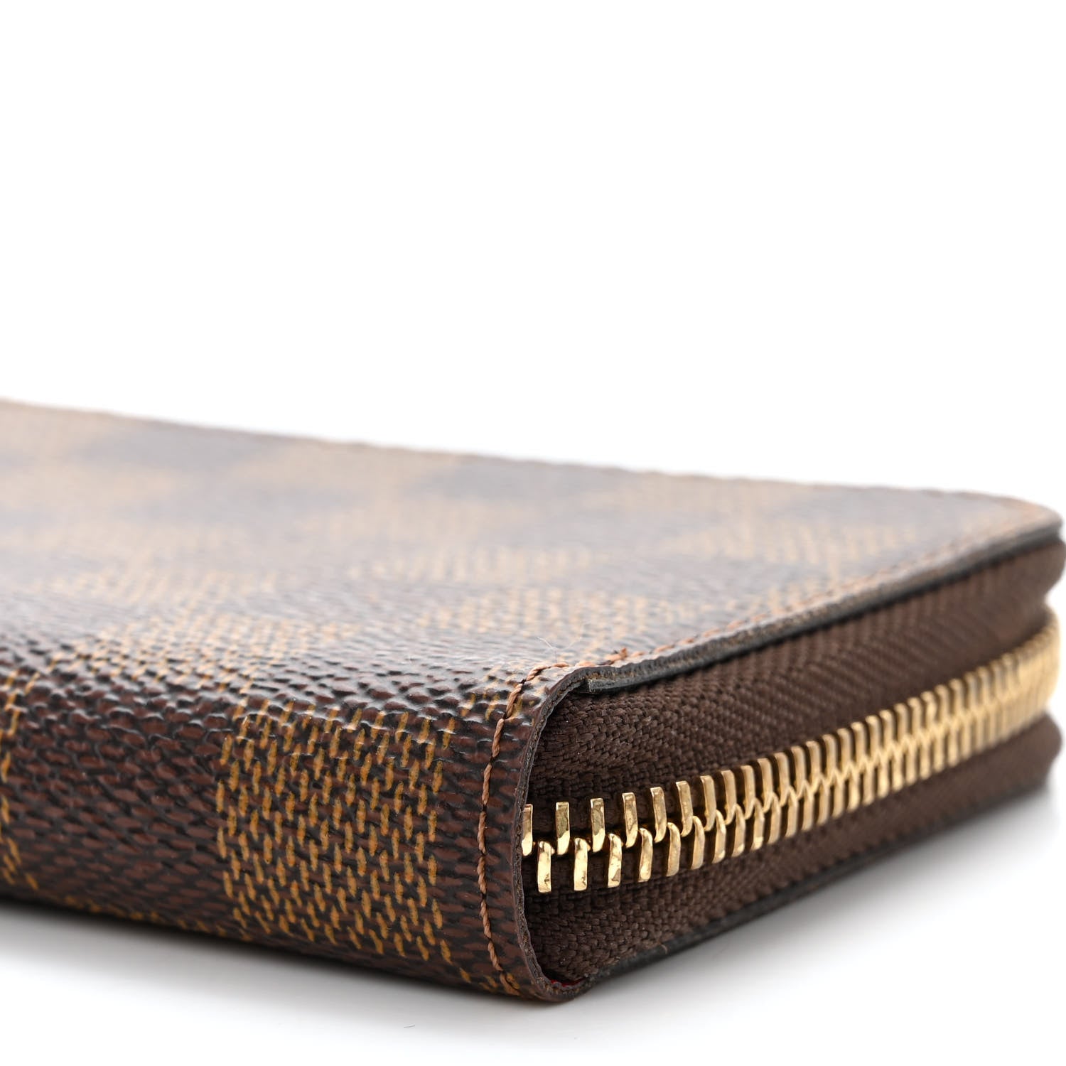Louis Vuitton Damier Ebene Clemence Wallet Cherry 9 of 11