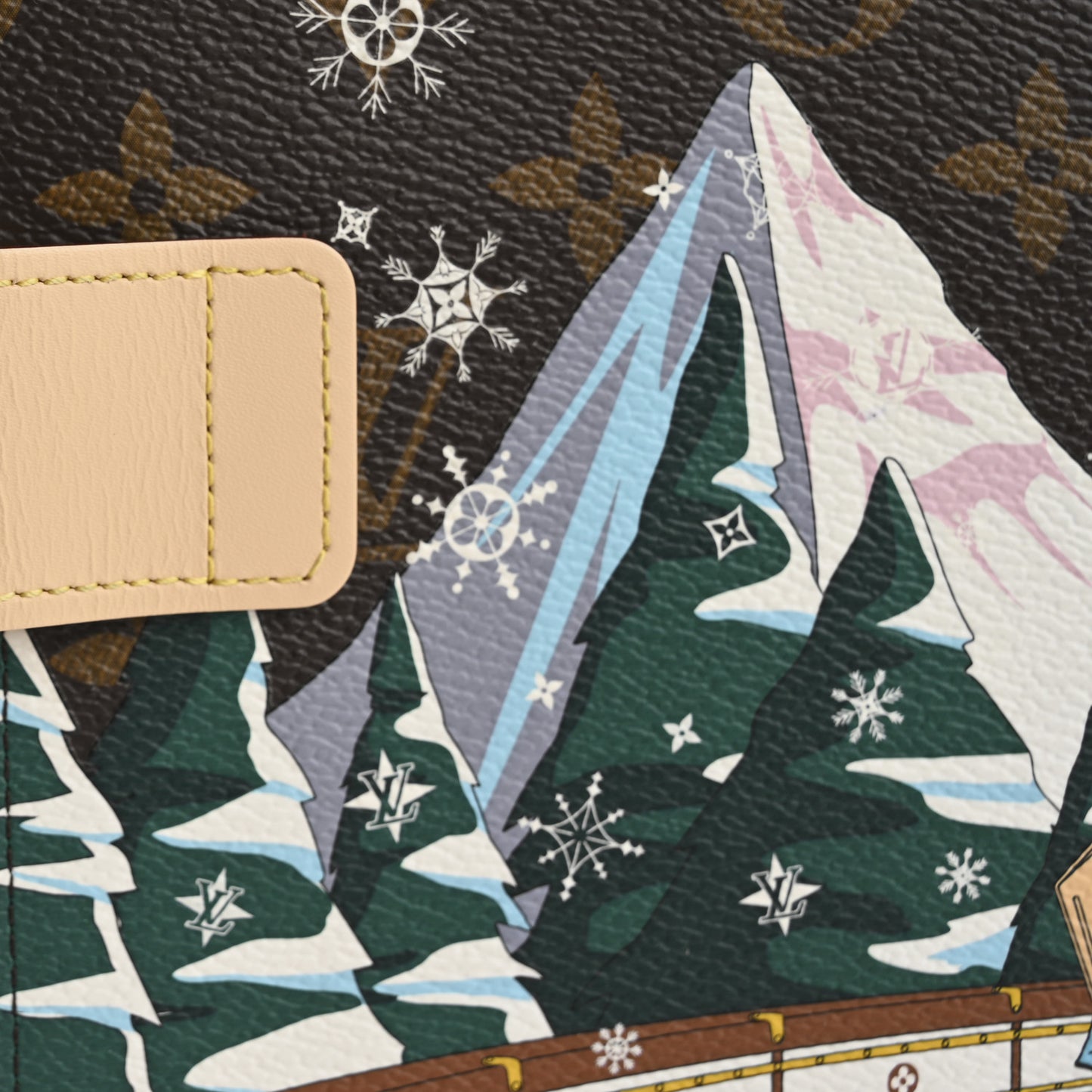 Monogram 2023 Christmas Animation Alpine Notebook Cover