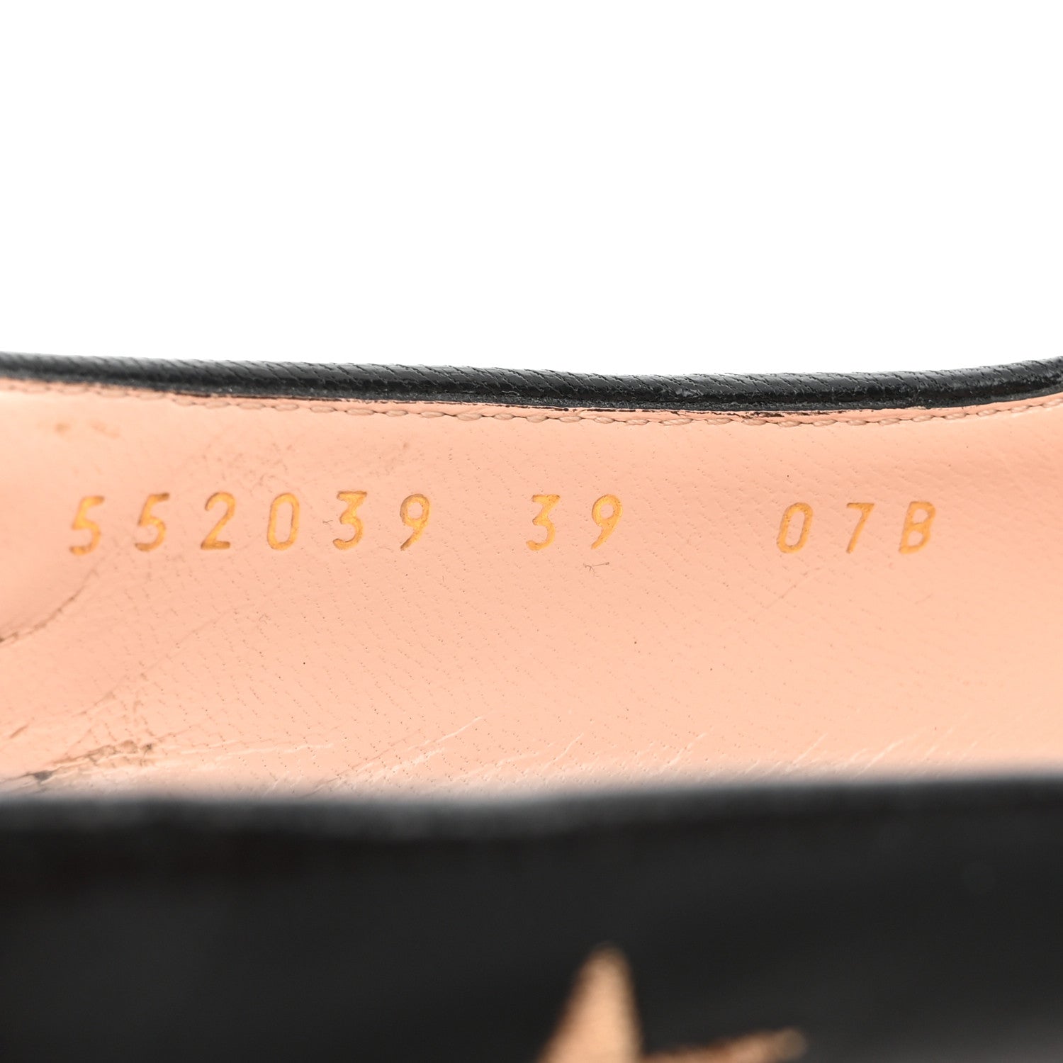 Gucci Malaga Kid Web Bee Star Embroidered Sylvie High Heel Slingback Pumps 39 Black 9 of 12