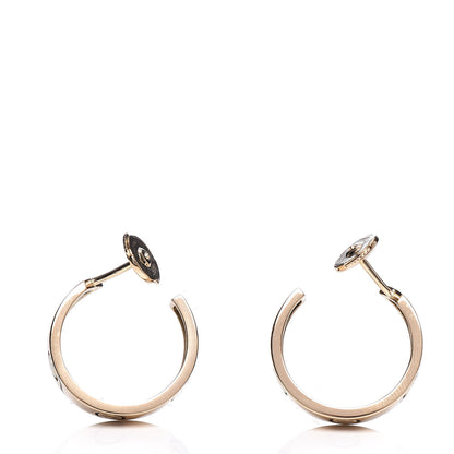 Cartier 18K Yellow Gold 5.5mm LOVE Hoop Earrings 3 of 9