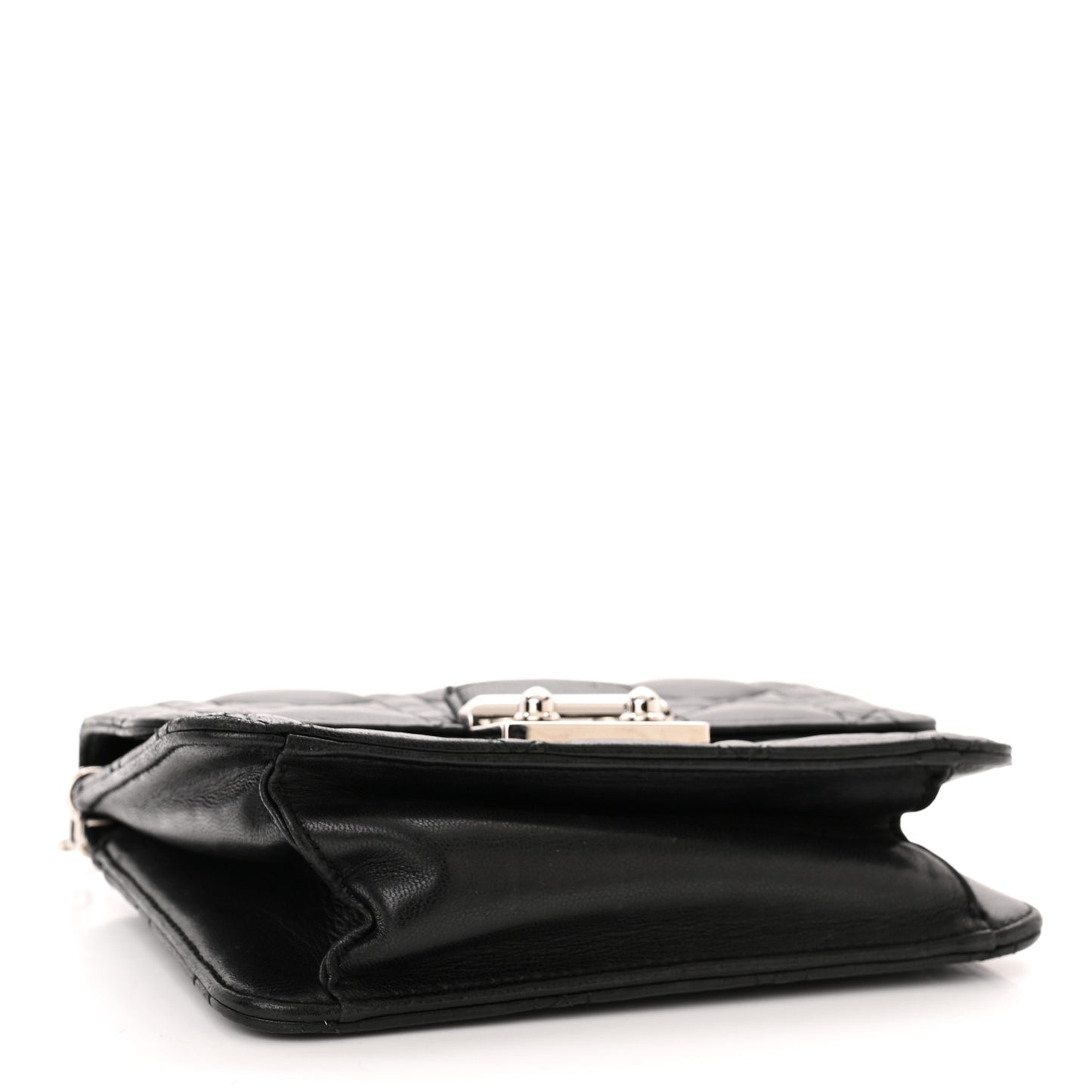Lambskin Cannage Mini Miss Dior Flap Black