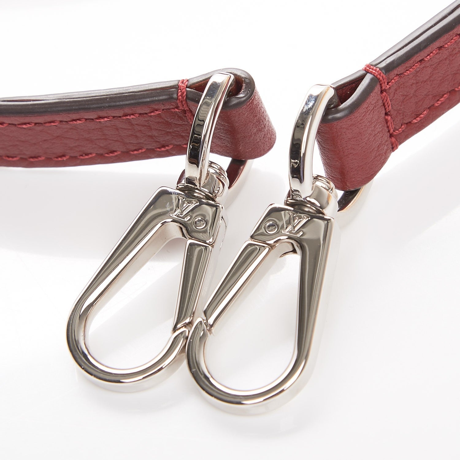 Louis Vuitton Cuir Taurillon Soft Lockit Strap Griotte 2 of 6