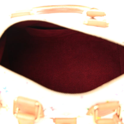 Louis Vuitton Monogram Multicolor Speedy 30 White 5 of 12