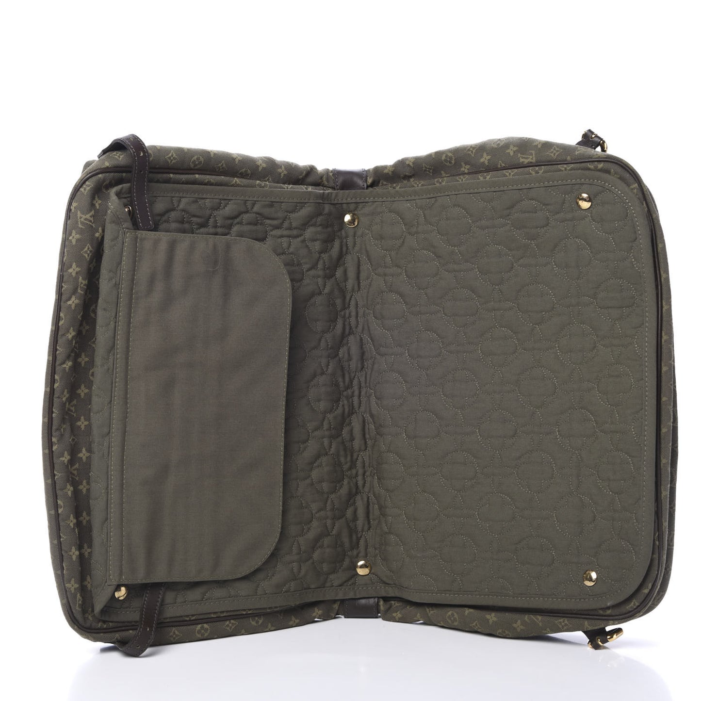 Mini Lin Sac a Langer Diaper Bag Kaki
