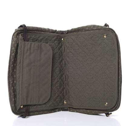 Louis Vuitton Mini Lin Sac a Langer Diaper Bag Kaki 6 of 17
