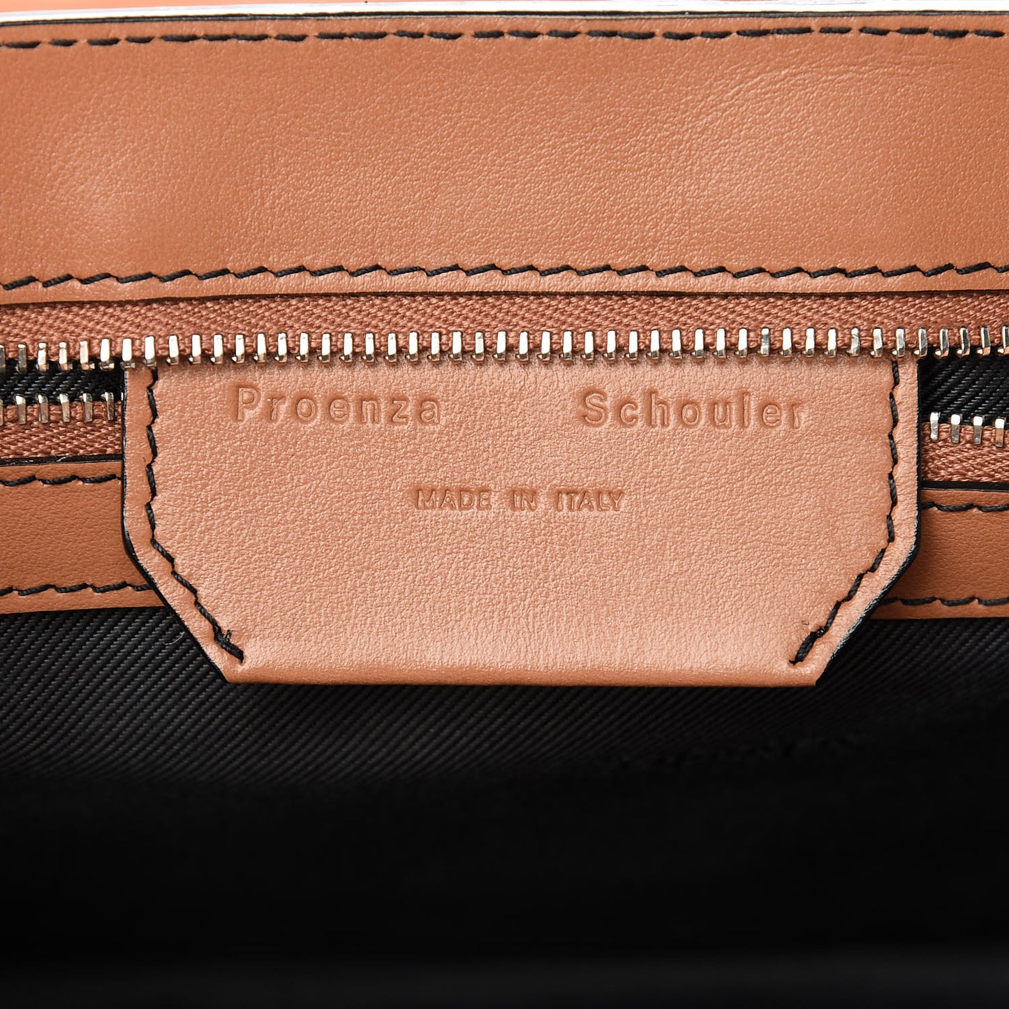 Lambskin Lizard Snakeskin Suede PS1 Exotic Stripe Mix Satchel Dune
