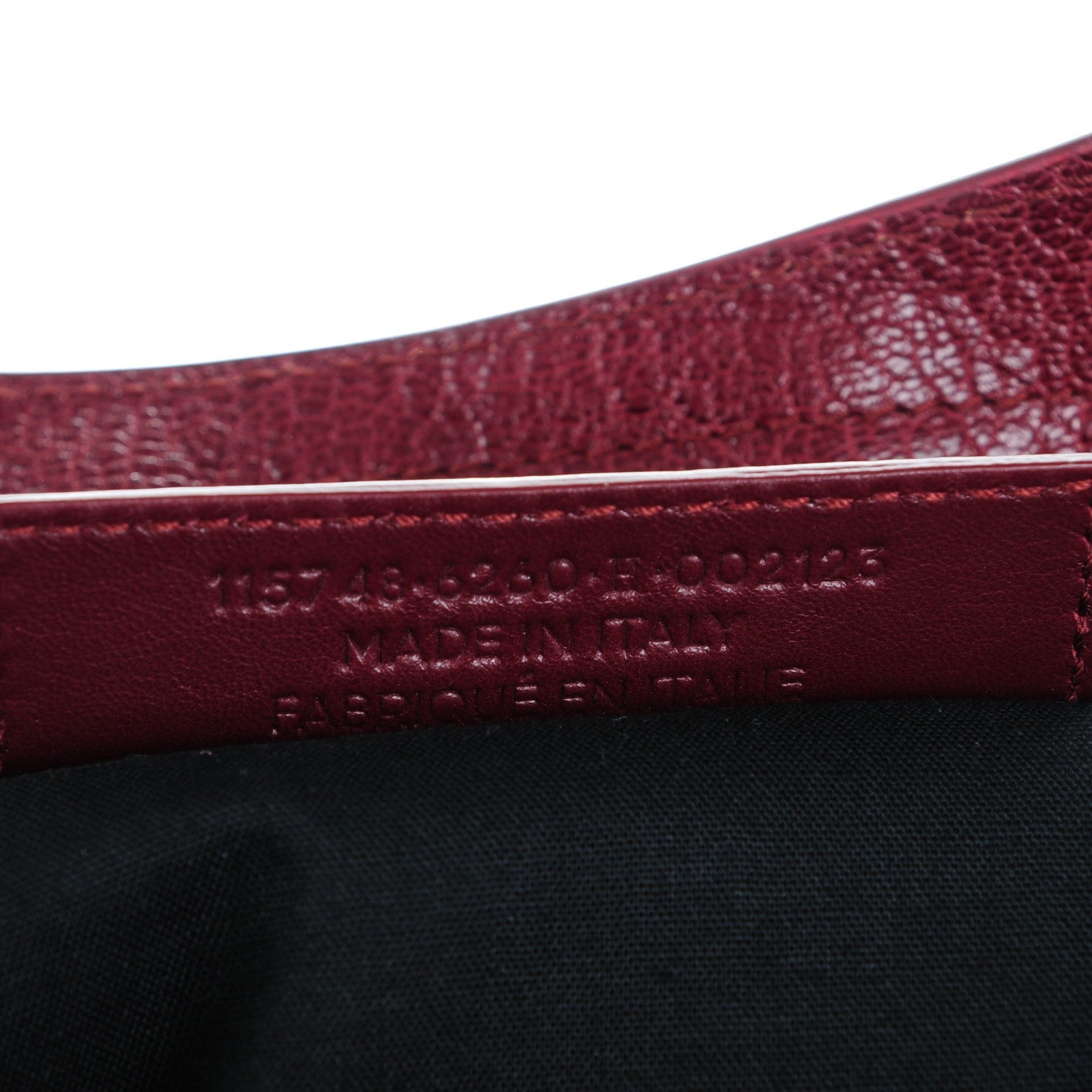 Balenciaga Chevre Gold Metallic Edge Hardware City Bordeaux 7 of 7