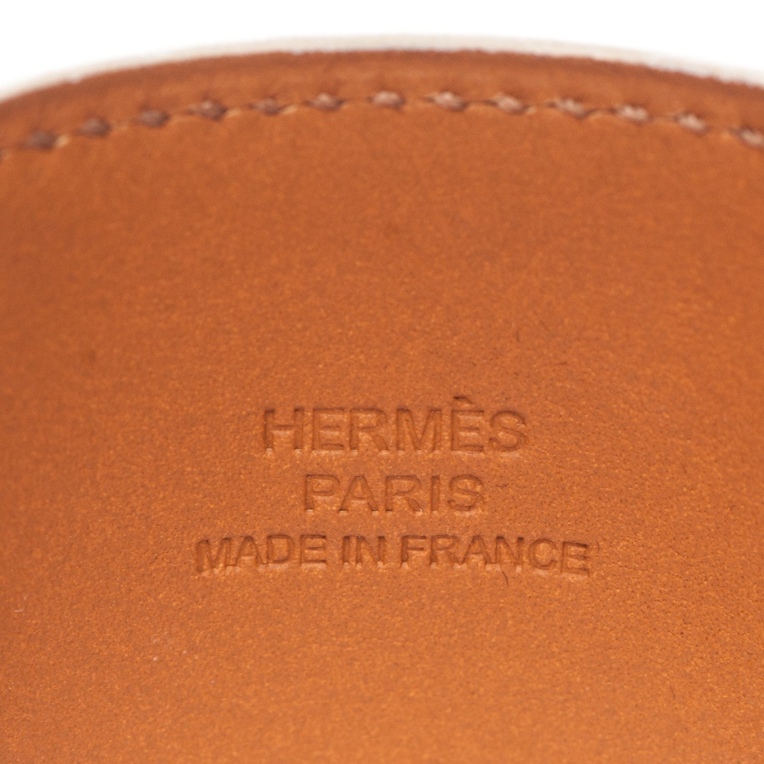 Hermes Epsom Collier de Chien CDC Bracelet S White 4 of 6