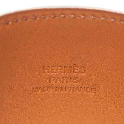 Hermes Epsom Collier de Chien CDC Bracelet S White 4 of 6