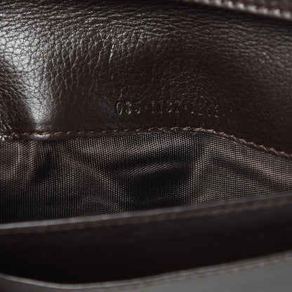 Gucci Calfskin Bamboo Continental Wallet Brown 8 of 16