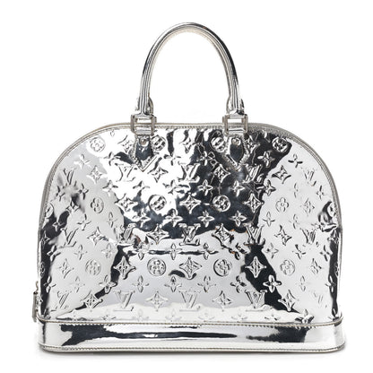 Louis Vuitton Monogram Miroir Alma MM Silver 1 of 20