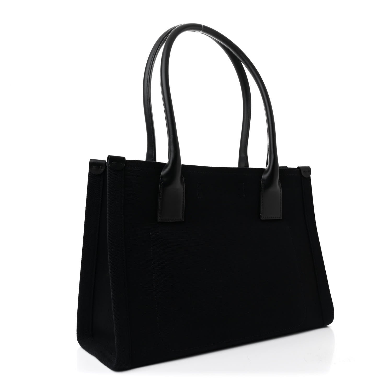 Christian Louboutin Canvas Nastroloubi Small Tote Black 3 of 9