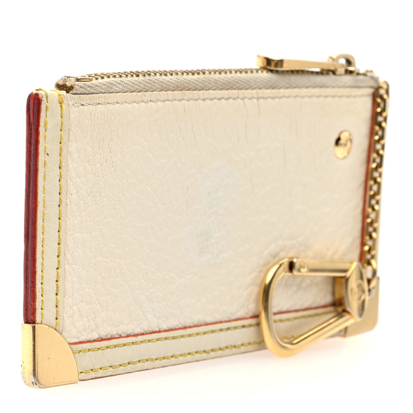 Suhali Key Pouch White