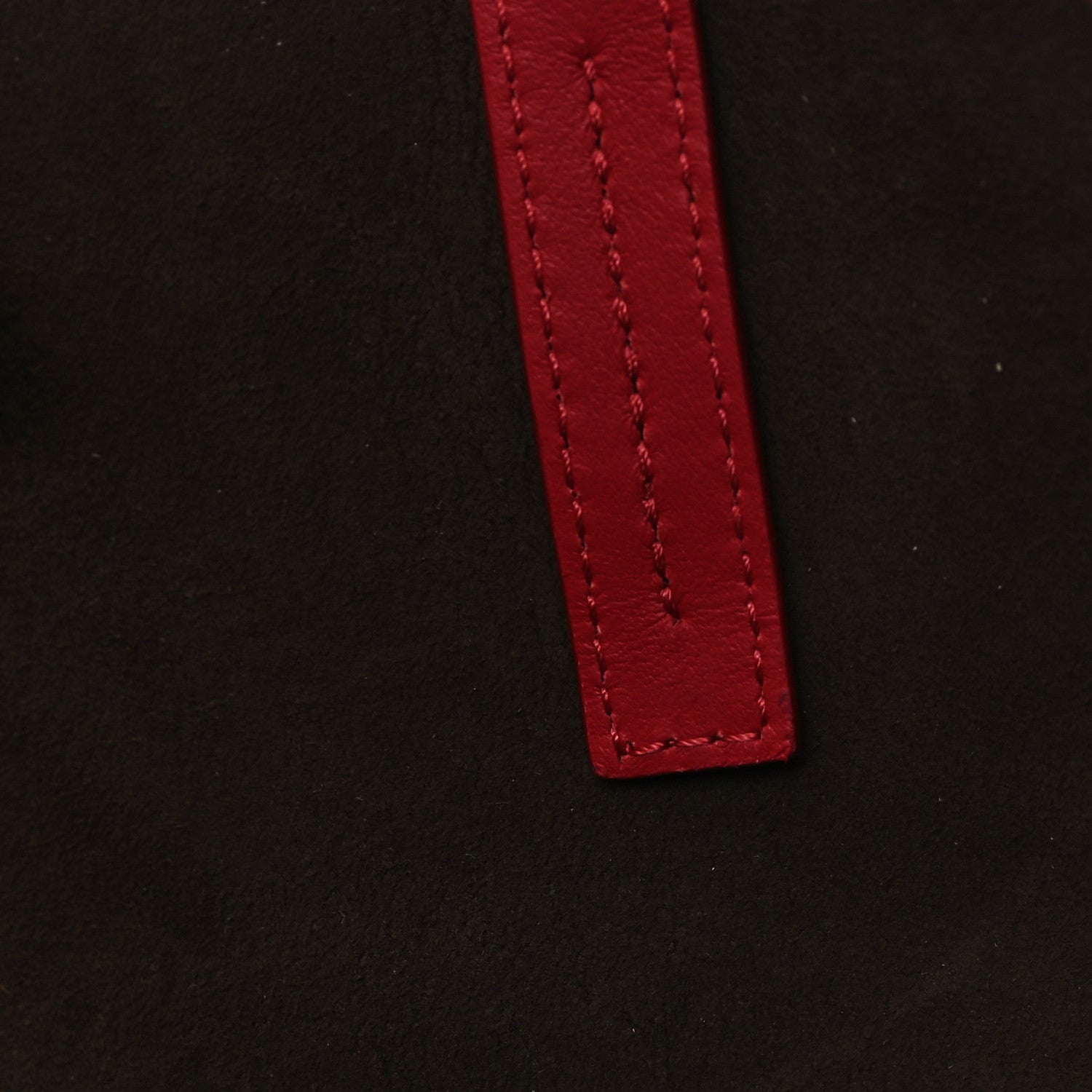 Tom Ford Calfskin Perforated Logo Tote Red 11 of 11