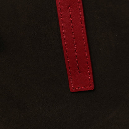 Tom Ford Calfskin Perforated Logo Tote Red 11 of 11