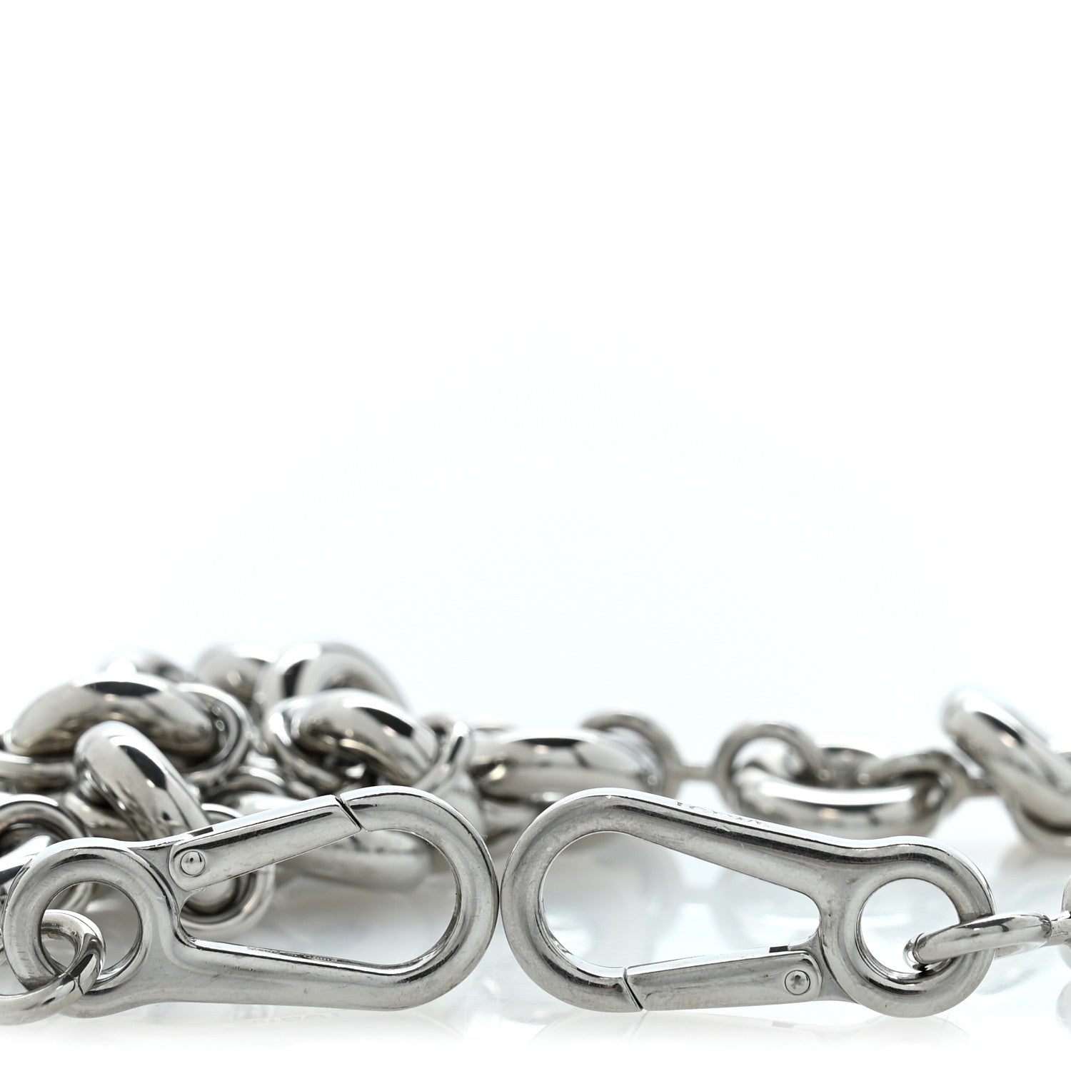 Loewe Donut Chain Shoulder Strap Silver 3 of 4