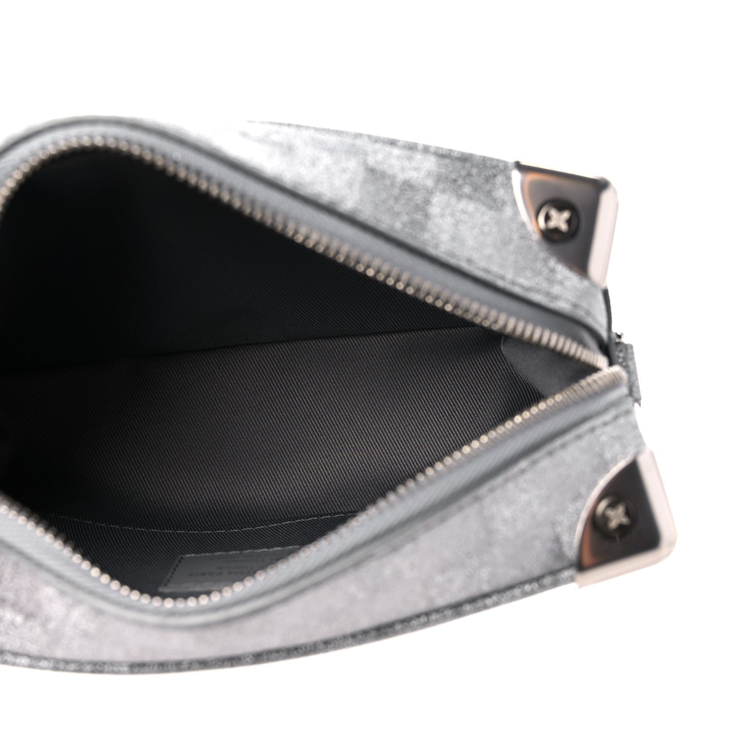 Damier Glitter Mini Soft Trunk Silver