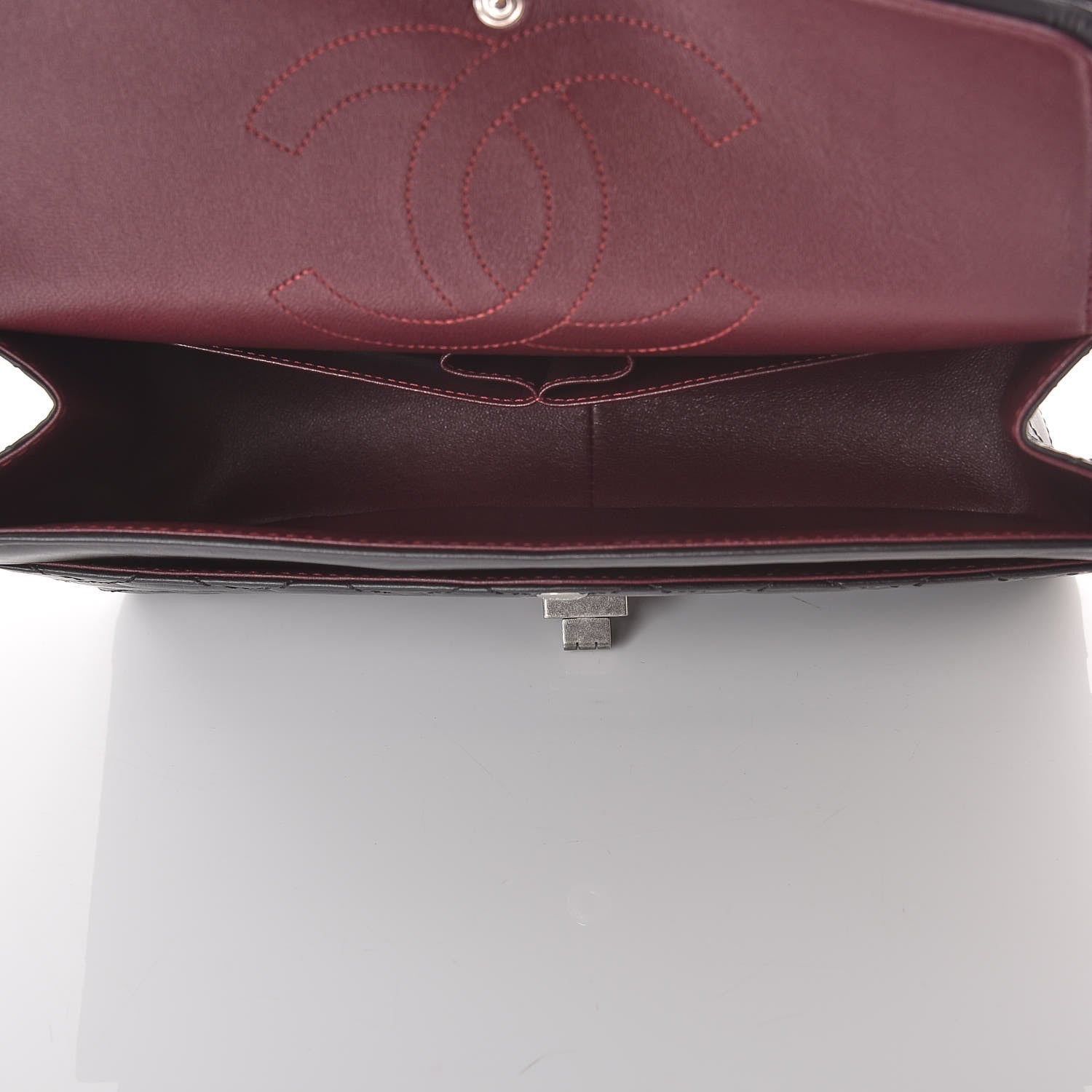 Chanel Aged Calfskin Quilted 2.55 Reissue 226 Flap Black 8 of 11