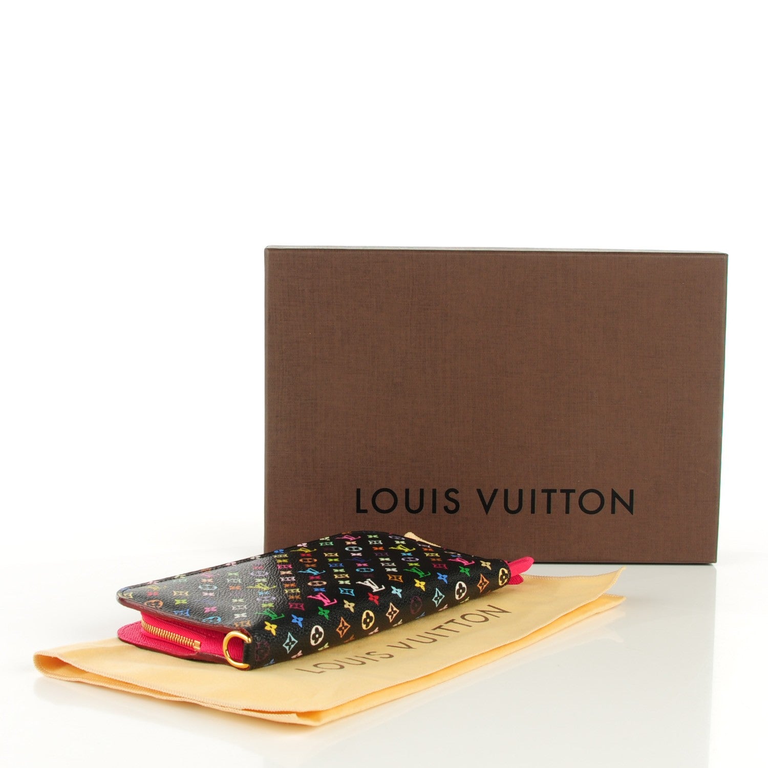Louis Vuitton Monogram Multicolor Insolite Wallet Noir Grenade 4 of 7